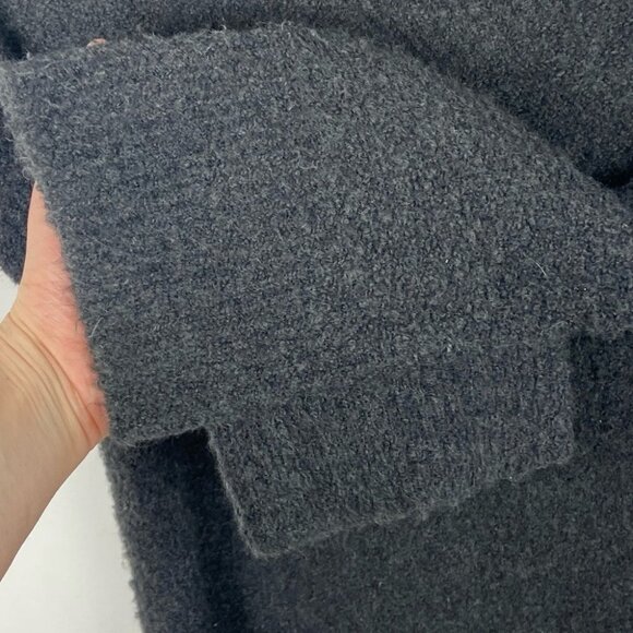 Anthropologie Alpaca Merino Wool Simone Sweater Grey Size XXS Petite Knit‎ Boho - Picture 7 of 12